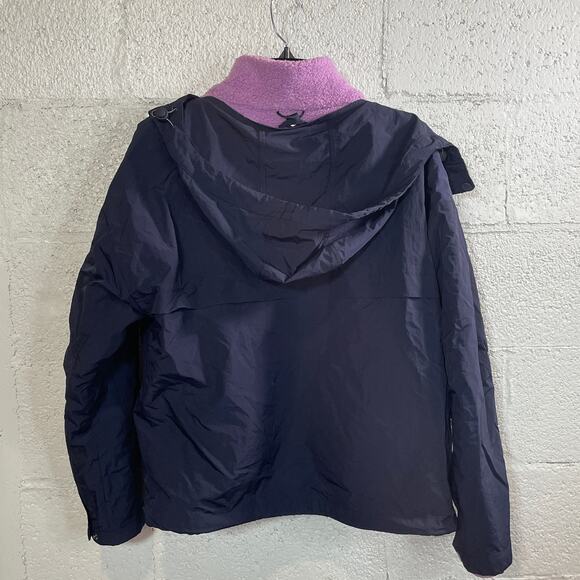 Columbia Women's Laurelwoods II Interchange Hooded Jacket navy/purple Medium - Picture 12 of 12